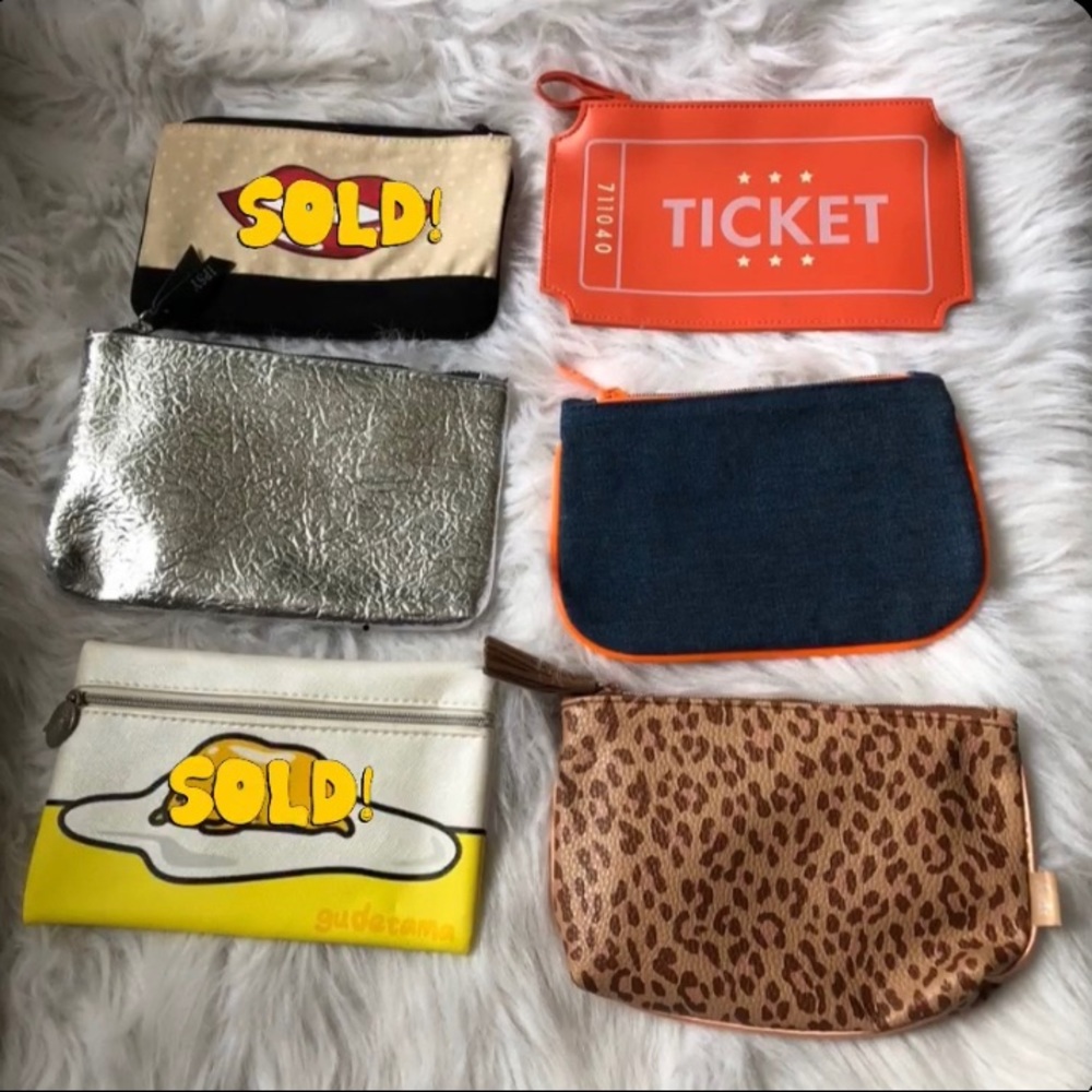 4 for $25 IPSY Assorted Cosmetic Bags 💼